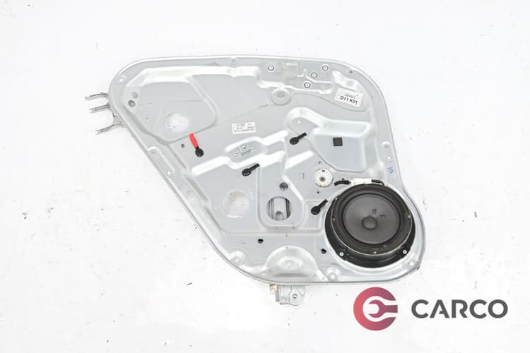 Стъклоповдигач заден ляв с панел врата за HYUNDAI SANTA FÉ II (CM) 2.2 CRDi 4x4 (2005)