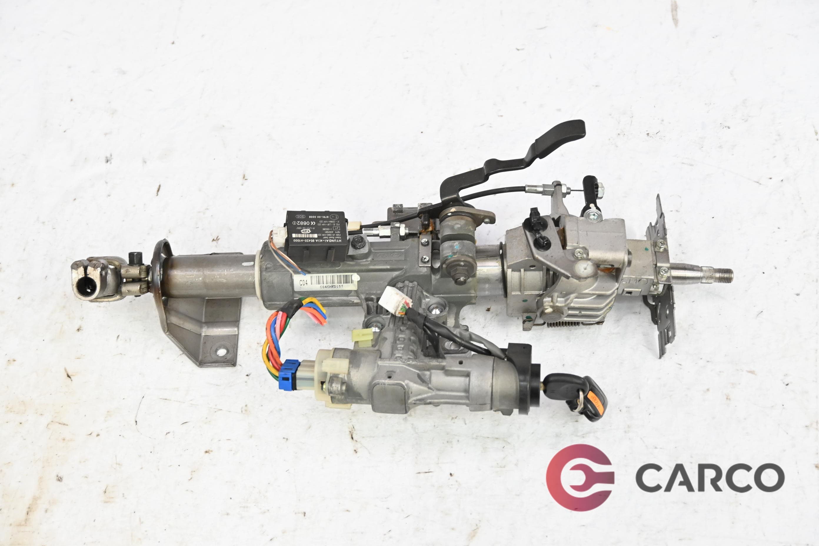 Кормилна колона с конзола ключ запалване за HYUNDAI SANTA FÉ II (CM) 2.2 CRDi 4x4 (2005)