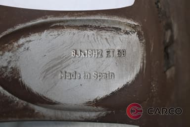 Алуминиеви джанти 18 цола 8.5Jx17H2 ET47 5x112 Ц.О 66.6 4 броя за AUDI Q7 (4L) 3.0 TDI (2006 - 2015)