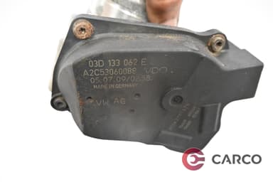 Дроселова клапа 03D 133 062 E за SEAT IBIZA V SPORTCOUPE (6J1, 6P5) 1.2 (2008)
