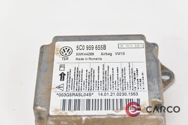 Модул AIRBAG 5C0 959 655B за SKODA YETI FACELIFT (5L) 2.0 TDI (2009)