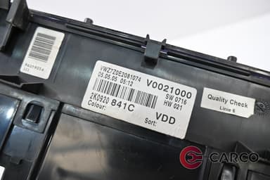 Километраж 2K0920841C за VW CADDY III ван (2KB, 2KJ, 2CB, 2CJ) 1.9 TDI (2004)