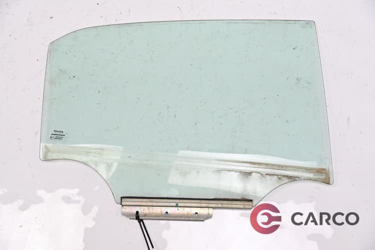 Стъкло врата задно дясно за TOYOTA COROLLA седан (E15_) 1.4 D-4D (2006)