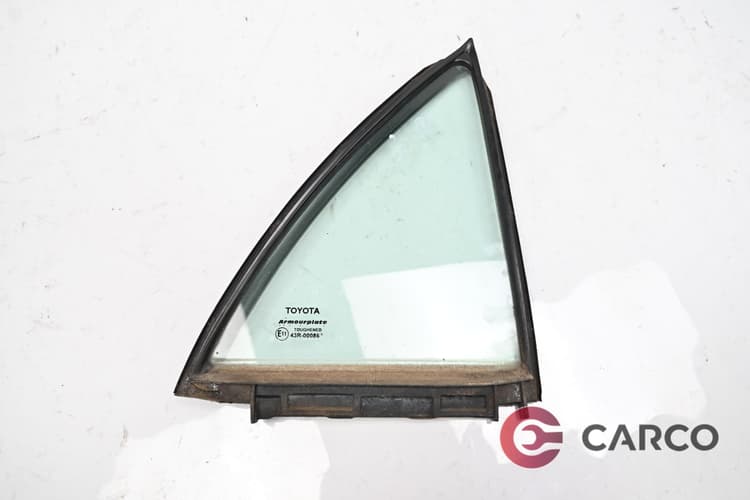 Стъкло фикс задно дясно за TOYOTA COROLLA седан (E15_) 1.4 D-4D (2006)