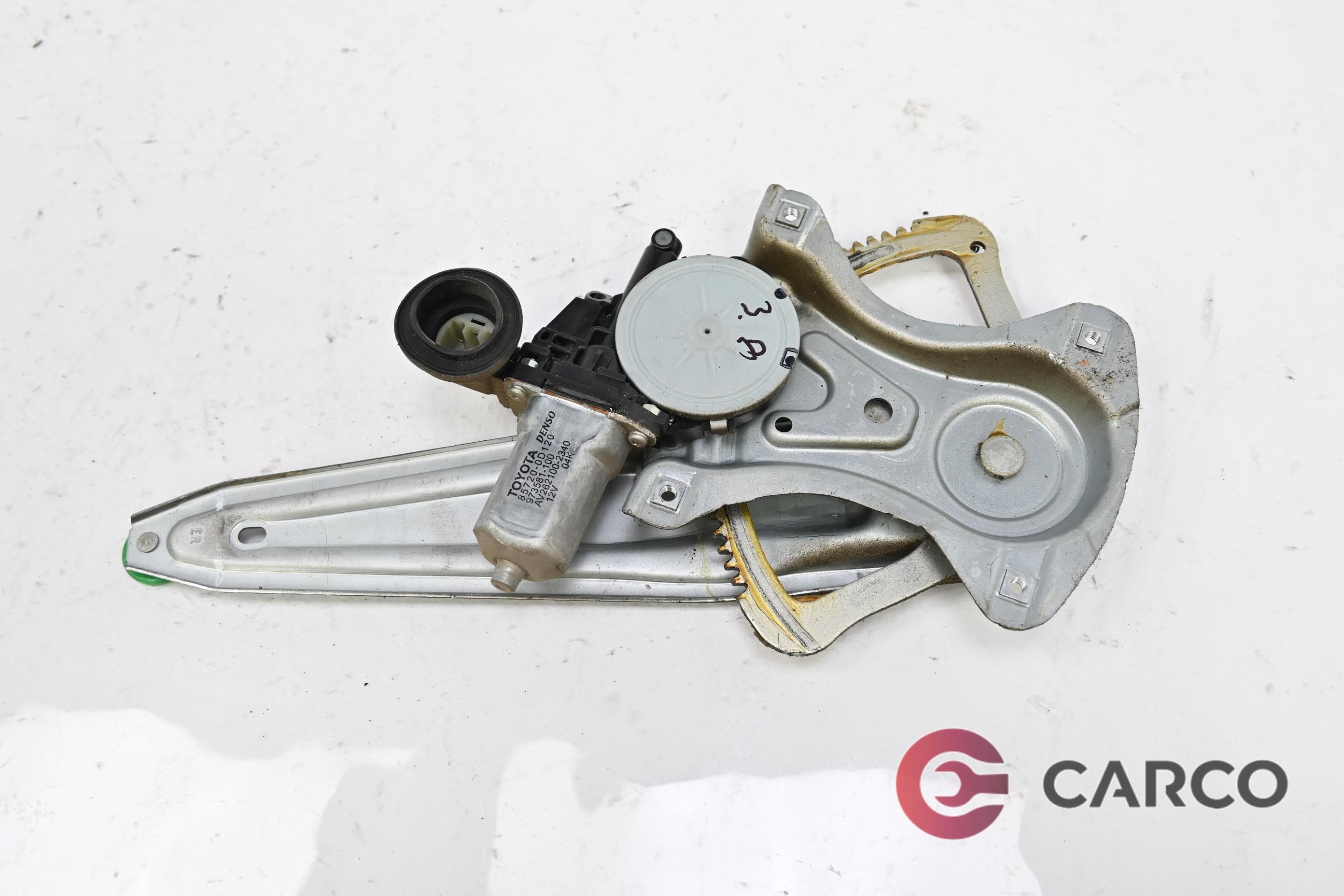 Машинка ел стъкло със стъклоповдигач задна дясна за TOYOTA COROLLA седан (E15_) 1.4 D-4D (2006)
