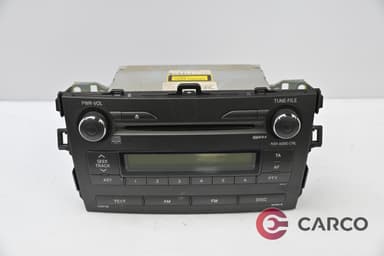 Радио CD за TOYOTA COROLLA седан (E15_) 1.4 D-4D (2006)