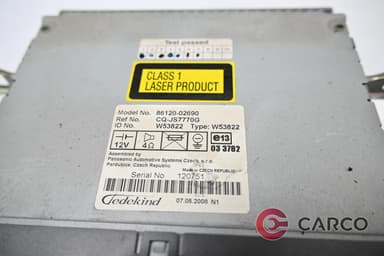 Радио CD за TOYOTA COROLLA седан (E15_) 1.4 D-4D (2006)
