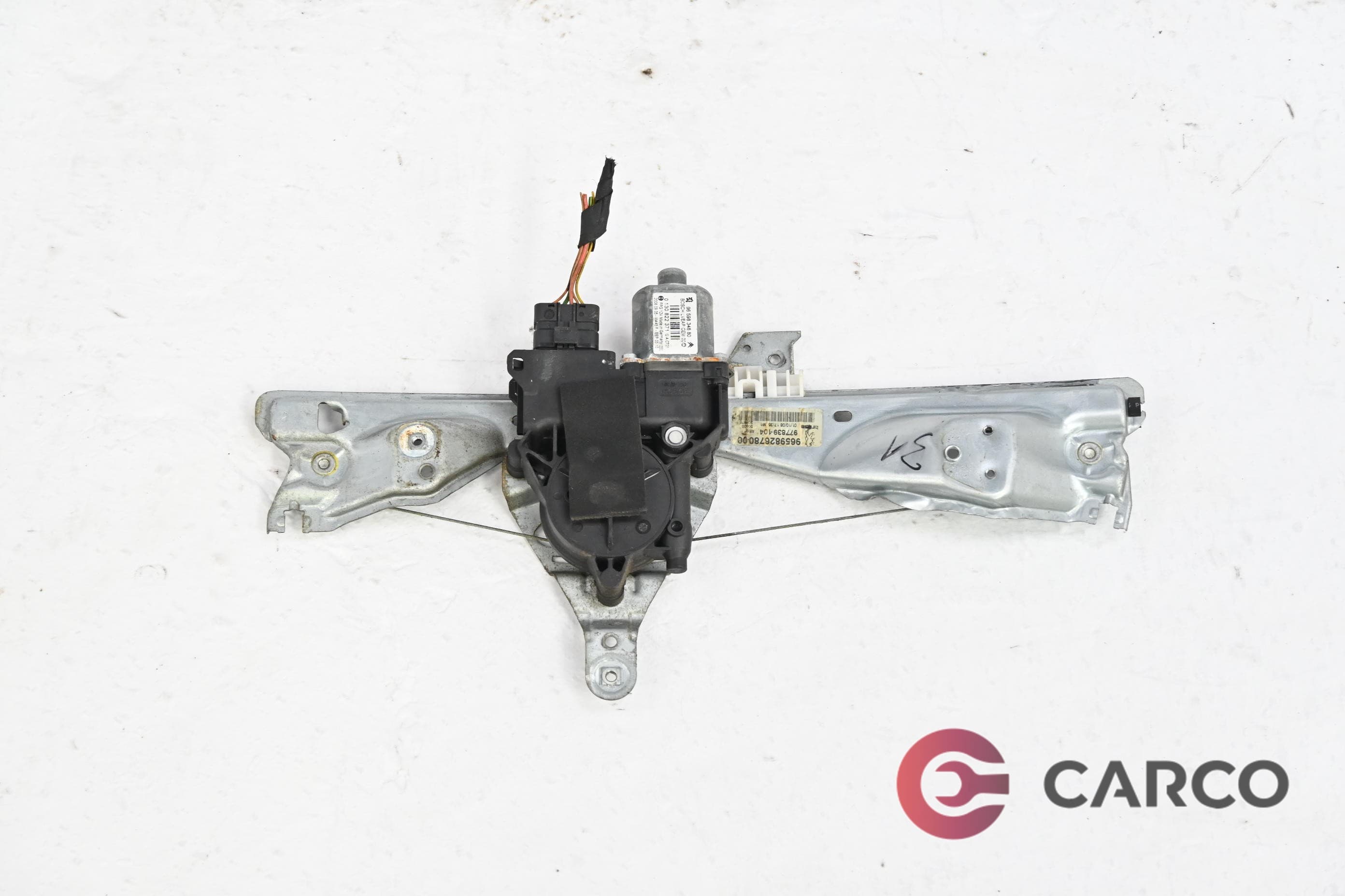 Машинка ел стъкло със стъклоповдигач заден ляв за PEUGEOT 308 (4A_, 4C_) 1.6 16V (2007)