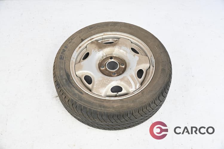 Резервна гума с джанта 15 цола 195/55 R15 MICHELIN DOT 116 5.5JX15H2 ET46 4X100 Ц.О. 56.6 за OPEL ASTRA F Van (55_) 1.6 i (1991 - 1999)