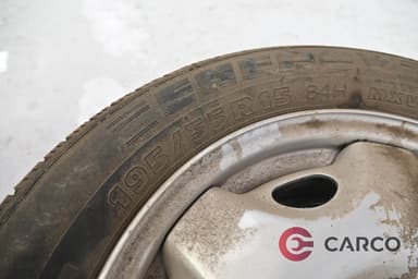 Резервна гума с джанта 15 цола 195/55 R15 MICHELIN DOT 116 5.5JX15H2 ET46 4X100 Ц.О. 56.6 за OPEL ASTRA F Van (55_) 1.6 i (1991 - 1999)