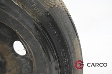 Резервна гума с джанта 15 цола 195/55 R15 MICHELIN DOT 116 5.5JX15H2 ET46 4X100 Ц.О. 56.6 за OPEL ASTRA F Van (55_) 1.6 i (1991 - 1999)