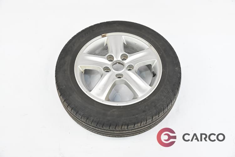 Алуминиева джанта с гума лятна HANKOOK 185/65R15 DOT 3709 5.5JX15-44 5X114.3 Ц.О. 67.1 за HYUNDAI i30 (FD) 1.6 (2007 - 2012)