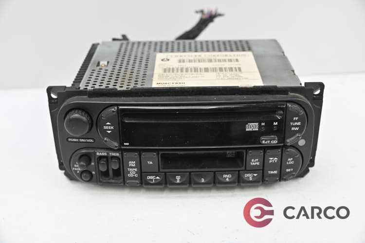 Радио CD P05064385AF за JEEP GRAND CHEROKEE Mk II (WJ, WG) 2.7 CRD 4x4 (1998 - 2005)