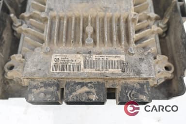 Компютър двигател 9663483180 за CITROEN C2 (JM_) 1.4 HDi (2003)