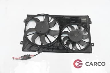 Перки охлаждане с 7 и 9 витла 1K0121207T за VW GOLF VI (5K1) 1.4 TSI (2008 - 2013)