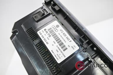 Управление климатроник 4F2820043P за AUDI A6 седан (4F2, C6) 2.0 TDI (2004 - 2011)