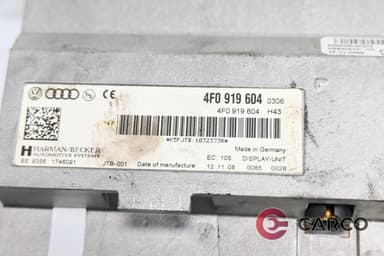 Дисплей 4F0919604 за AUDI A6 седан (4F2, C6) 2.0 TDI (2004 - 2011)