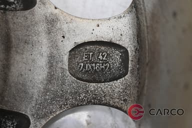 Алуминиеви джанти 16 цола 7JX16H2 ET 42 5X112 Ц.О 57.1 4 Броя за AUDI A4 Avant (8E5, B6) 1.9 TDI (2001 - 2004)