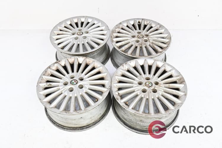 Алуминиеви джанти 7.5JX17H2-4155X 5X108 Ц.О 58.1 4Броя за ALFA ROMEO 166 седан (936) 2.0 V6 (936A3___) (1998 - 2007)