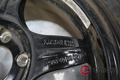 Резервна гума 16 цола Bridgestone 205/55ZR16 DOT 3804 7Jx16H2 ET37 A2084010602 за MERCEDES-BENZ CLK (C208) 200 (208.335) (1997 - 2002)