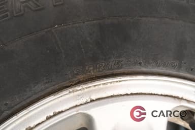 Резервна гума с джанта 15 цола BRIDGESTONE 195R15 DOT 249 15x5,5JJ за SUZUKI VITARA Facelift (SIDEKICK) (ET, TA) 1.6 i 16V на всичките колела (ET, TA02) (1988 - 1998)