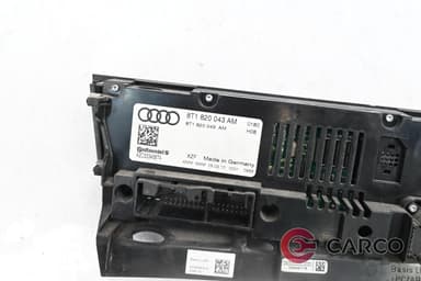 Управление климатроник 8T1 820 043 AM за AUDI A4 Avant (8K5, B8) 2.0 TDI (2007 - 2015)