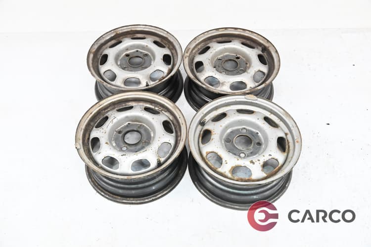 Стоманени джанти 5.5JX13H2 ET 38 4X100 Ц.О. 56.6 4 Броя за OPEL TIGRA TwinTop 1.4 (2004)