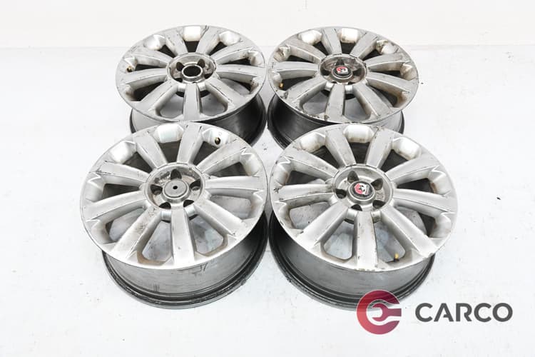 Алуминие джанти 18 цола 7.5JX18H2 ET41 5X110 Ц.О. 65.1 4 Броя за FIAT CROMA (194) 2.4 D Multijet (2005)