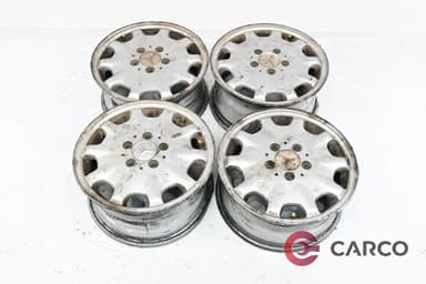 Алуминиеви джанти 15 цола 7JX15 H2 ET 32 5X112 Ц.О. 66.6 4 Броя за MERCEDES-BENZ S-CLASS седан (W140) S 350 Turbo-D (140.134) (1991 - 1998)