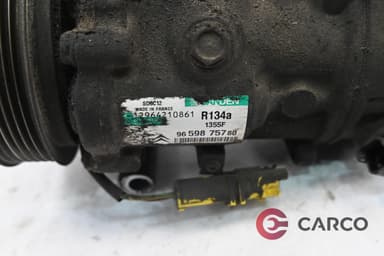 Компресор климатик 9659875780 за PEUGEOT 207 (WA_, WC_) 1.6 16V VTi (2006)