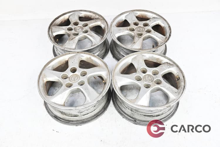 Алуминиеви джанти 16 цола 6Jx16 5x114.3 Ц.О 67.1 4 броя за MAZDA 3 (BK) 2.0 (2003 - 2009)