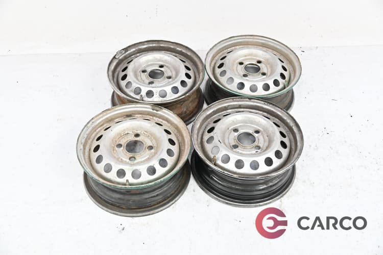 Стоманени джанти 13 цола 13x5JCHx45 4x100 Ц.О. 60.1 4 броя за NISSAN MICRA III (K12) 1.2 16V (2003 - 2010)