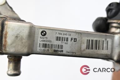 EGR охладител 7 794 245 02 за BMW 5 седан (E60) 525 d (2003 - 2010)