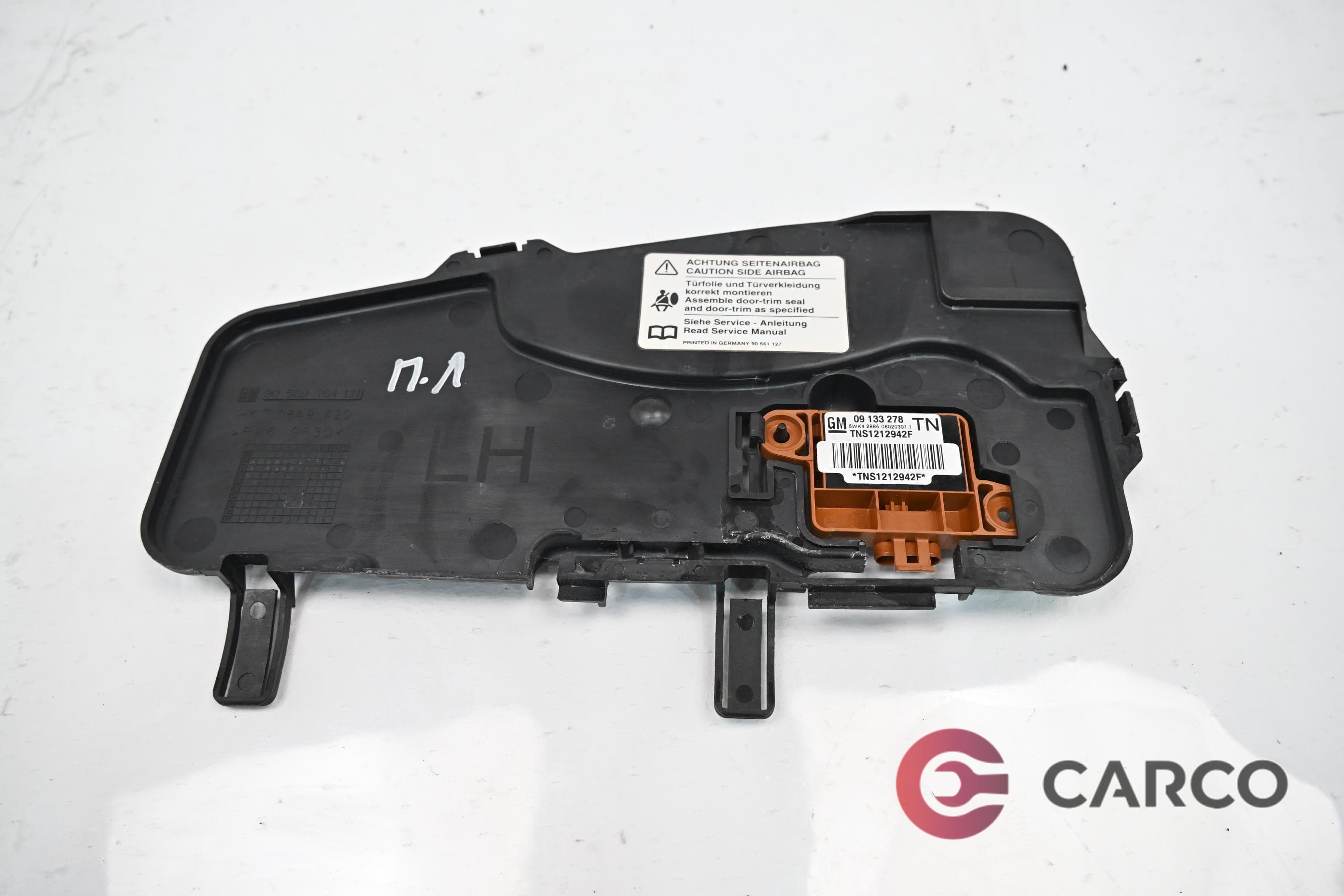 Сензор AIRBAG 09 133 278 преден ляв за OPEL ASTRA G хетчбек (F48_, F08_) 1.6 (1998 - 2009)