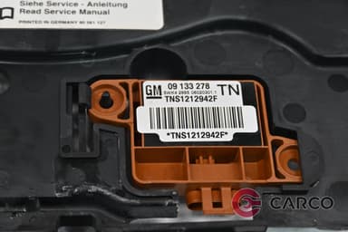 Сензор AIRBAG 09 133 278 преден ляв за OPEL ASTRA G хетчбек (F48_, F08_) 1.6 (1998 - 2009)