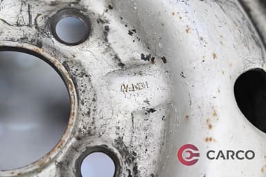 Стоманена джанта 13 цола 4,5Jx13H 4x100 Ц.О. 57.1 за VW GOLF Mk III (1H1) 1.4 (1991 - 1998)
