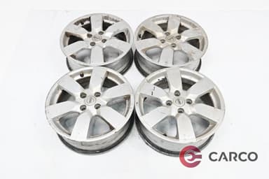 Алуминиеви джанти 16 цола 16x6J 45 4x100 Ц.О. 59.1 4 броя за NISSAN MICRA II (K11) 1.0 (1992 - 2003)