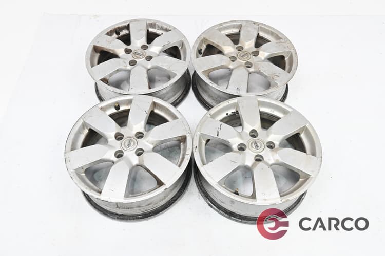 Алуминиеви джанти 16 цола 16x6J 45 4x100 Ц.О. 59.1 4 броя за NISSAN MICRA II (K11) 1.0 (1992 - 2003)