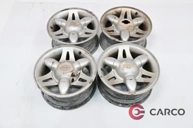 Алуминиеви джанти 15 цола 7Jx15 6x139.7 Ц.О. 100 4 броя за NISSAN TERRANO II (R20) 2.4 i 12V 4WD (1992 - 2007)