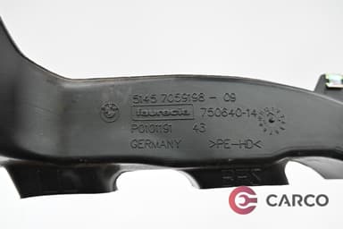 Въздуховод 5145 7059198-09 за BMW 1 (E87) 118 d (2003 - 2013)