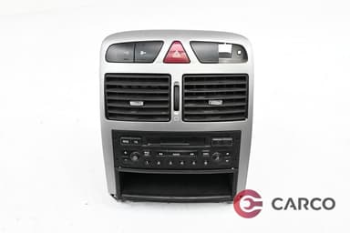 Радио касетофон с духалки парно централни 964544367700 за PEUGEOT 307 Estate (3E) 1.6 16V (2002)