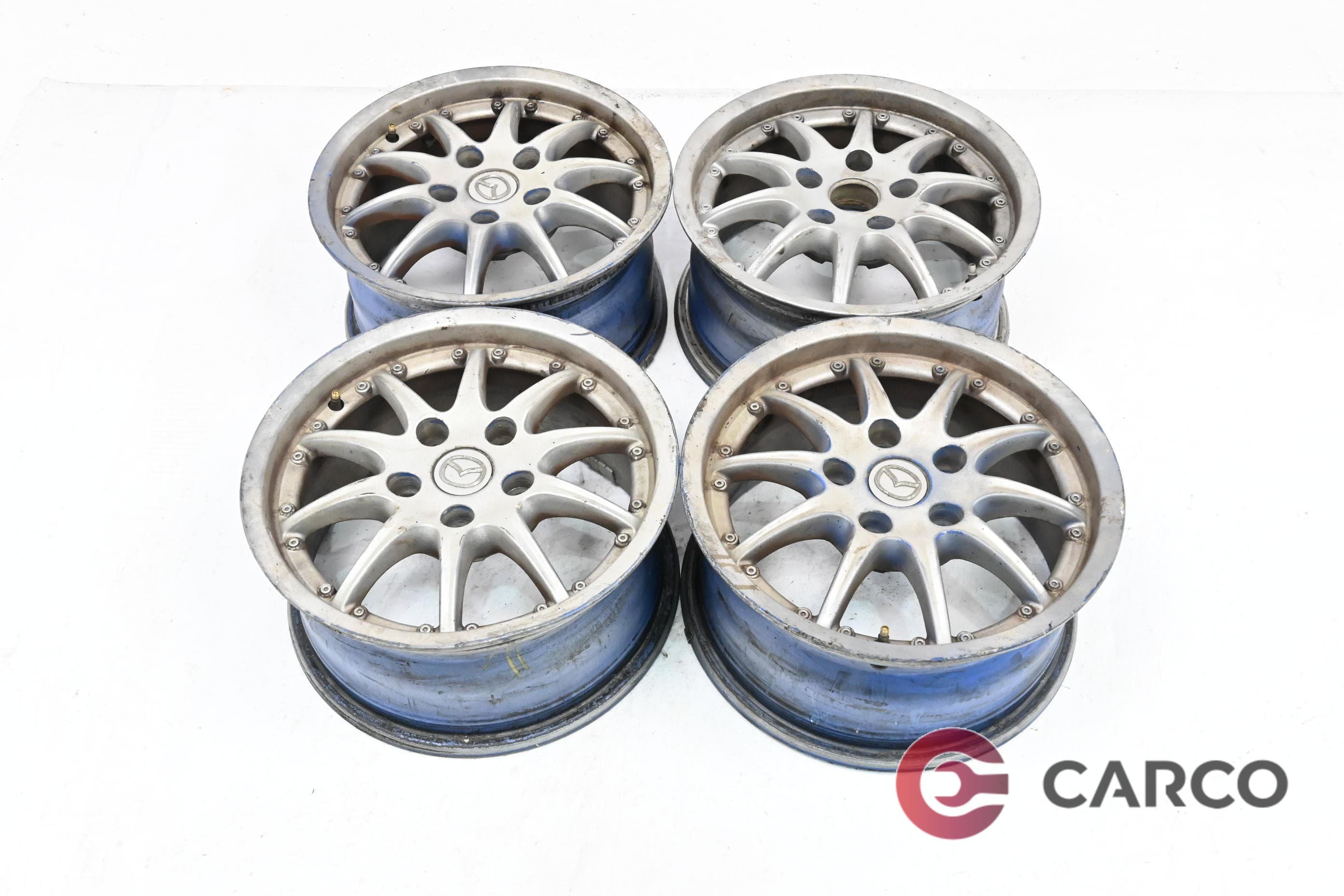 Алуминиеви джанти 15 цола 7JX15H2 5X114.3 Ц.О. 67.1 4 Броя за MAZDA 3 (BK) 1.6 DI Turbo (2003 - 2009)