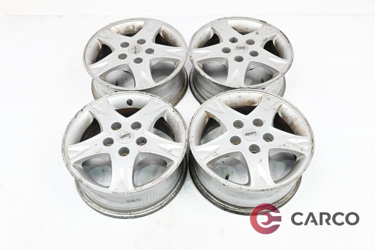 Алуминиеви джанти 15 цола 15x8J 40 5x114.3 Ц.О. 66.1 4 броя за NISSAN X-TRAIL (T30) 2.5 4x4 (2001 - 2013)