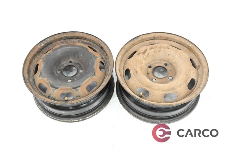 Стоманени джанти 15 цола 6Jx15 4x108 Ц.О. 65.1 2 броя за CITROEN C2 (JM_) 1.4 (2003)