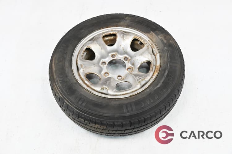 Резервна гума с джанта 16 цола KORMORAN 205/75 R16 DOT 1106 7JX16H2 ET25 6X139.7 1 Брой за NISSAN TERRANO II Facelift 2.7 TD 4WD (1992 - 2007)