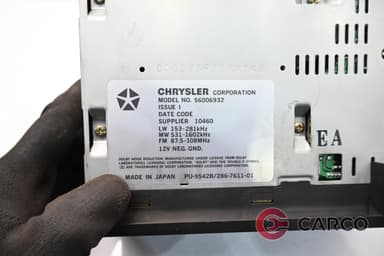Касетофон 56006932 за JEEP GRAND CHEROKEE   (ZJ) 4.0 i 4x4 (ZJ) (1991 - 1999)