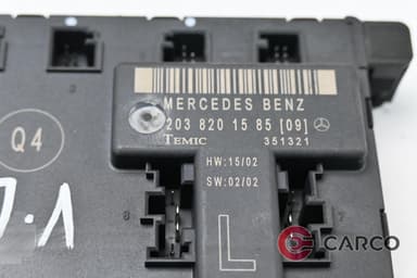 Модул врата предна лява 2038201585 за MERCEDES-BENZ C-CLASS Coupe Sport (CL203) C 200 Kompressor (203.742) (2001 - 2011)