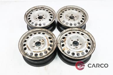 Стоманени джанти 15 цола 6JX15H2 ET43 5X110 Ц.О. 65.1 4 Броя за OPEL ZAFIRA A (F75_) 1.6 16V (1999 - 2005)