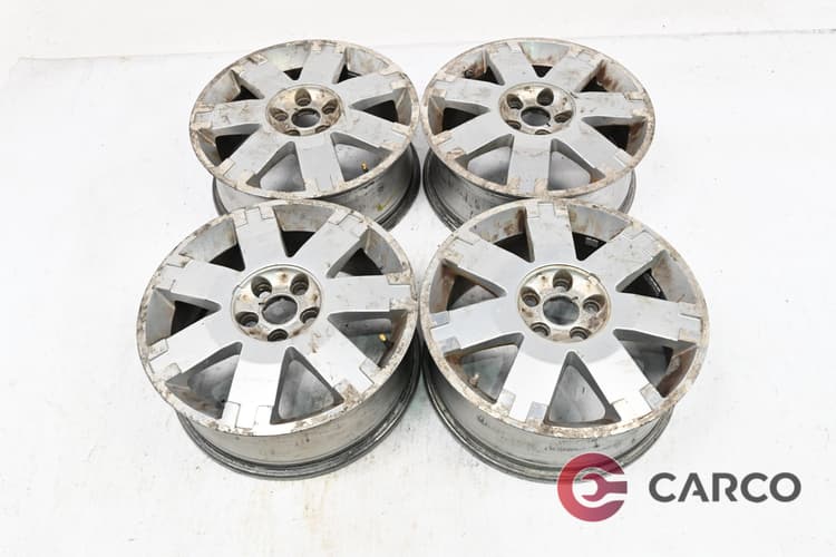 Алуминиеви джанти 17 цола 7Jx17H2 ET52.5 ET 63.4 5x108 Ц.О 63.4 4 броя за FORD MONDEO Mk III седан (B4Y) 2.0 16V TDDi / TDCi (2000 - 2007)