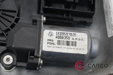 Машинка ел стъкло със стъклоповдигач предна дясна 1K0959702E за VW GOLF V (1K1) 1.6 FSI (2003 - 2009)